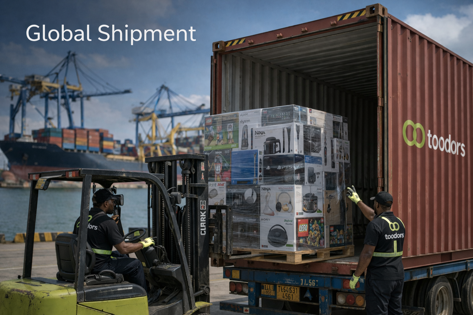 toodors global shipment global shipment